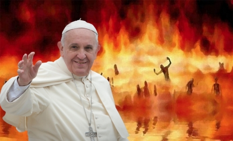 Pope Francis declared that hell does not exist