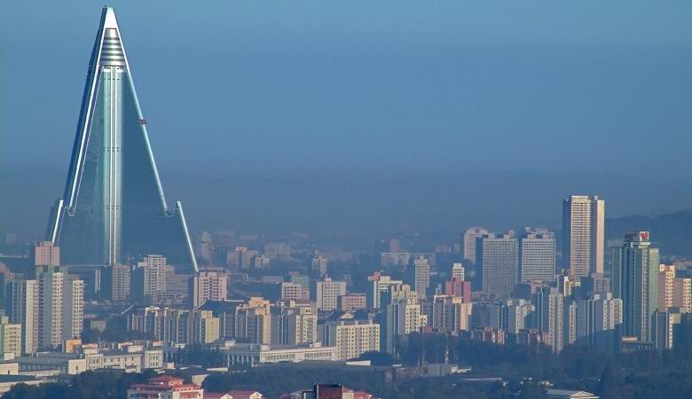 The first ever panoramic video shot over North Korea