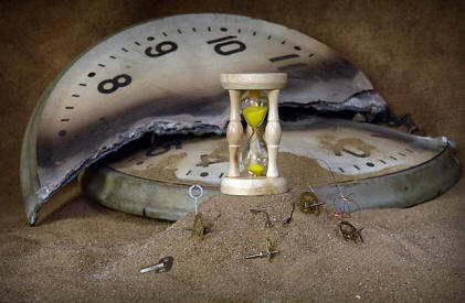 Why does the clock stop at the time of death?