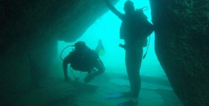 Under Gelendzhik discovered an underwater city