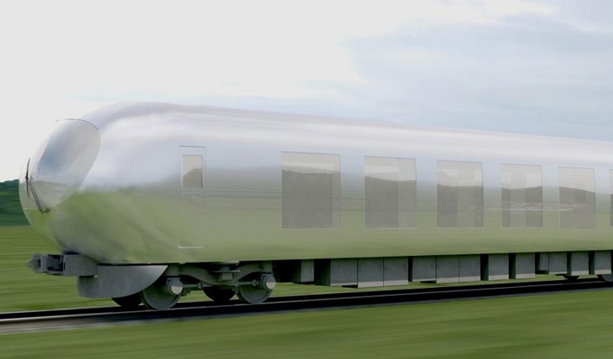 Invisible trains will soon appear in Japan