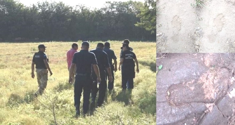 The Argentine police are either looking for the Bigfoot, or the wind in the field