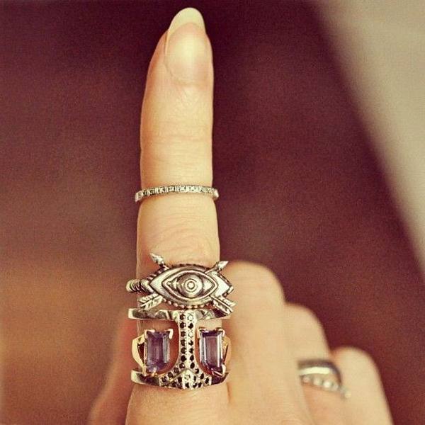 ring on a finger 