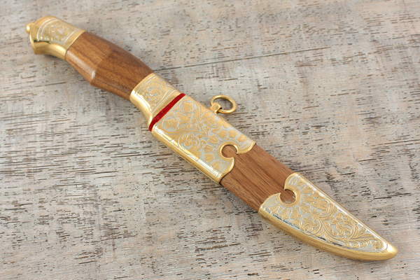 knife golden 