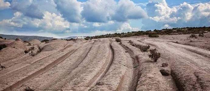 Aliens left stone roads in Azerbaijan?