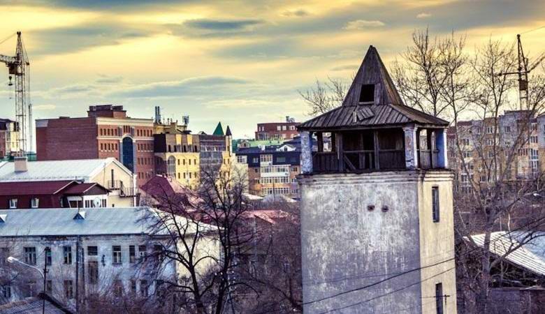 The ghost of a fireman in the Tyumen tower