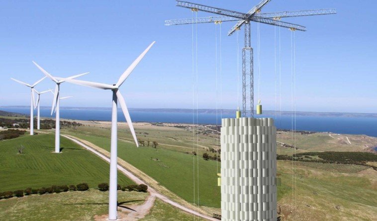 The problem with storing excess energy will be solved with the help of a gravitational battery