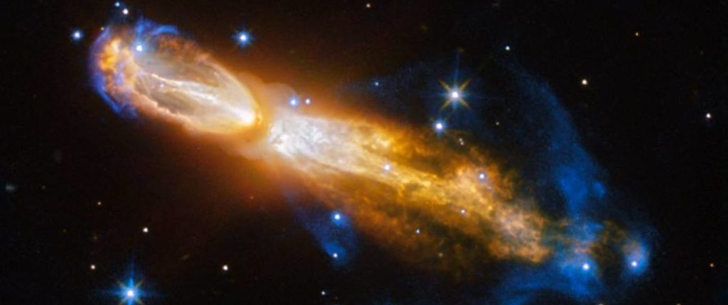 A rare astronomical shot - Hubble captures the death of a star in the Rotten Egg Nebula 
