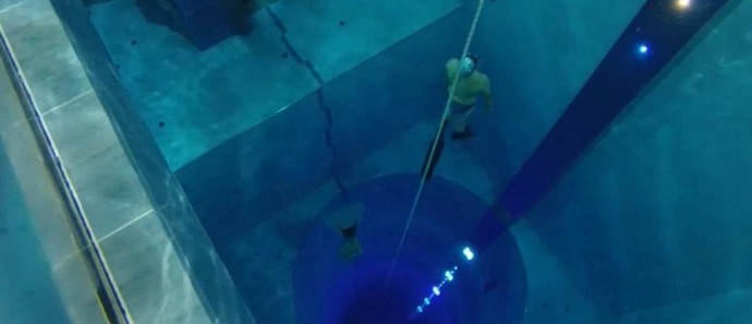 The deepest pool in the world