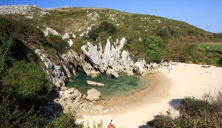 The smallest beach on the planet