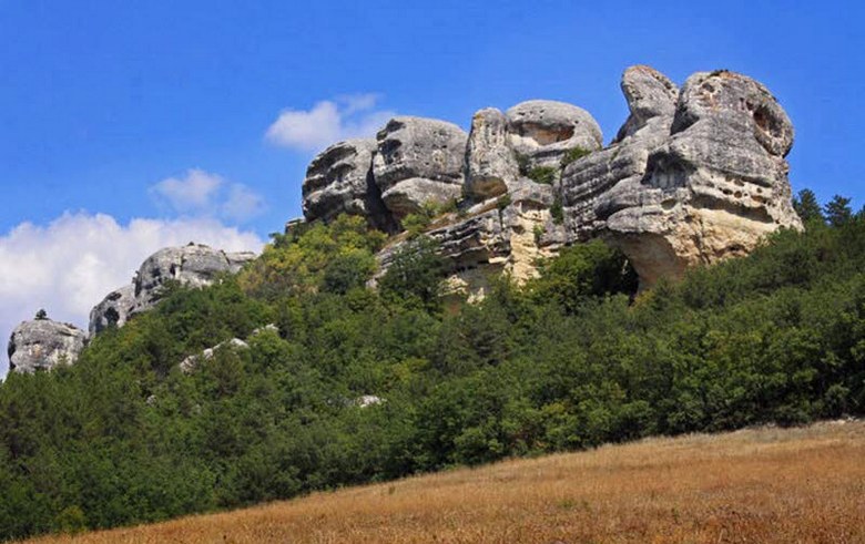 Sphinxes of the Karalez Valley of Crimea