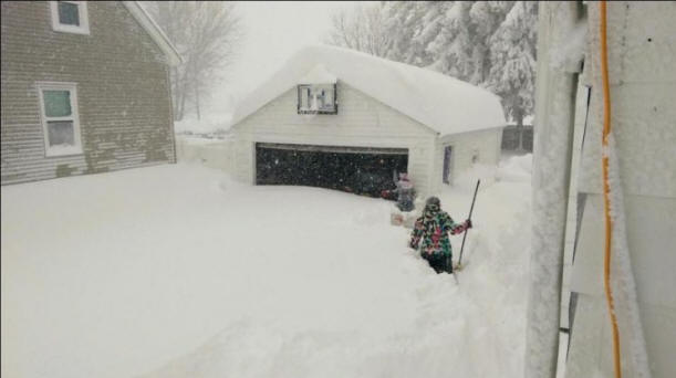 US Snow Storm Anomaly, Storm