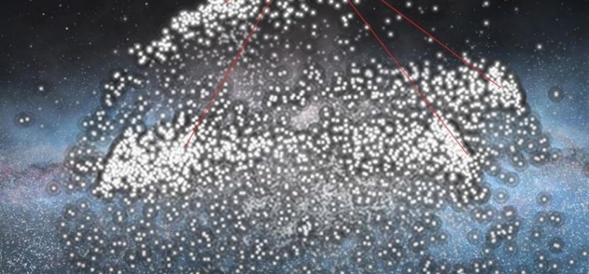 Strange stellar structures turned out to be ancient remains from the collision of the Milky Way with another galaxy 