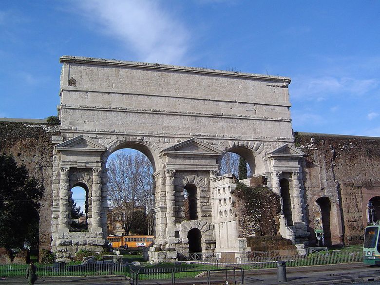 Strange: in ancient Rome, the baker Eurisacus made himself a tomb opposite the main gate of the city