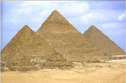Surprises of the pyramids