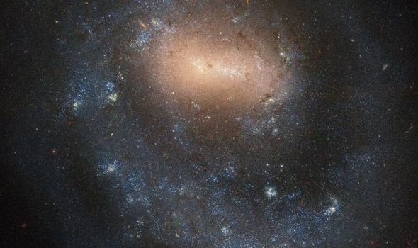 Hubble telescope captures 'one-armed' galaxy 