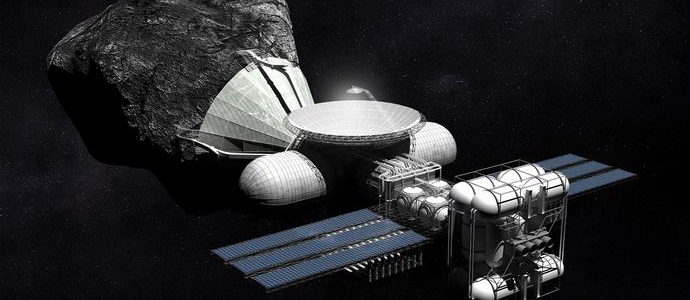 Fuel for spaceships can be extracted on asteroids