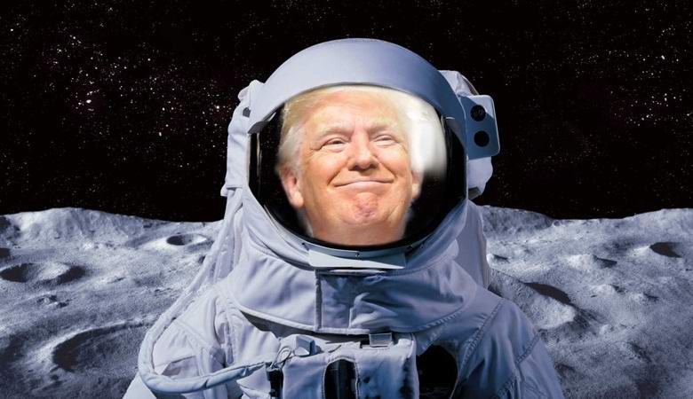 Trump intends to conquer space