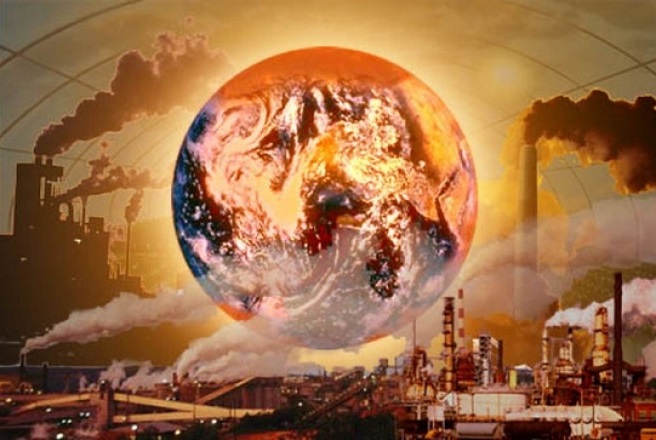 NASA scientists reported a sharp jump in the level of carbon dioxide in the atmosphere