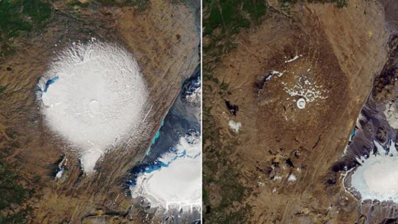 Scientists at a loss: a huge glacier melted in Iceland