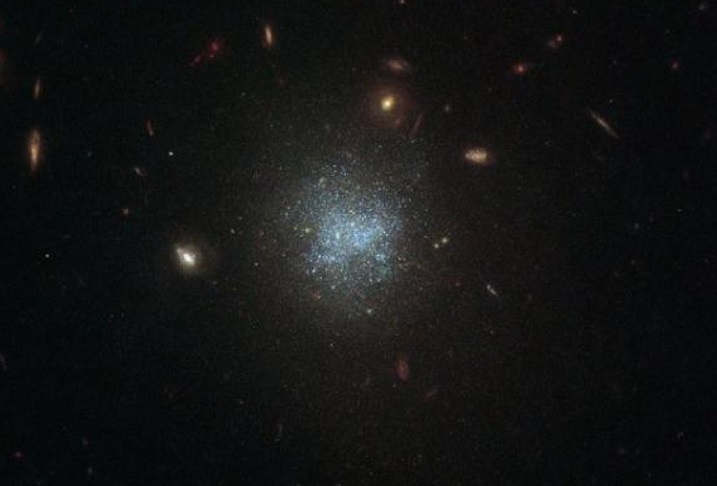 Scientists captured a galaxy filled with dark matter