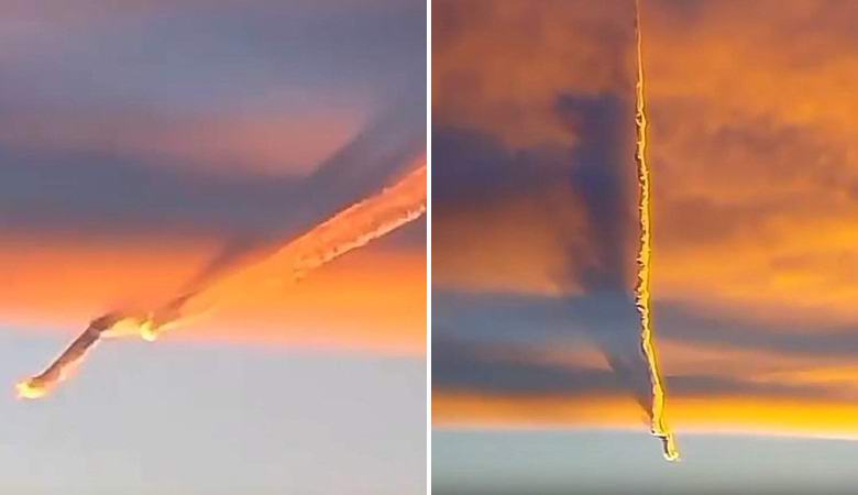 An amazing anomaly in the sky over Colorado
