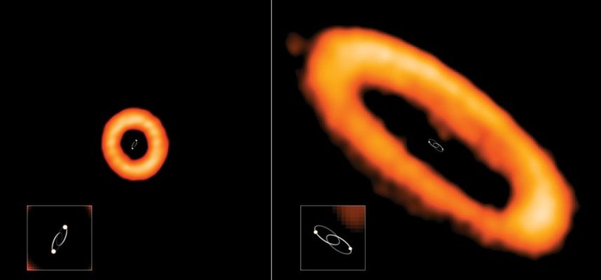 Amazing planets revolve around binary stars in strangely displaced orbits 