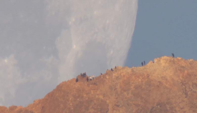 Amazing video demonstrates the impossible giant moon