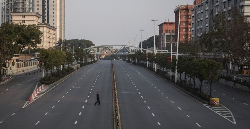 Unique footage: Wuhan - a ghost town against the backdrop of the largest quarantine in history 