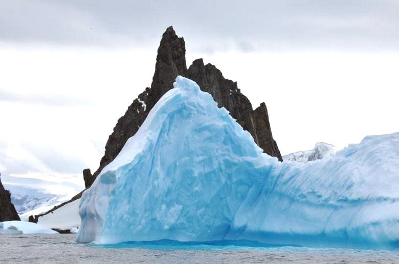 In Antarctica, found a mysterious