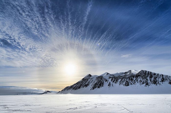 A mysterious object discovered in Antarctica