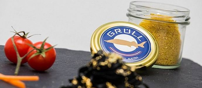 Caviar made of gold appeared in Austria