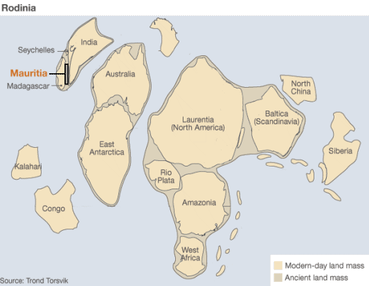 Scientists believe they have found a fragment of a supercontinent beneath the Indian Ocean.