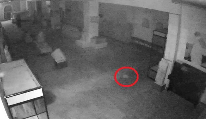 A ghost spotted in the Crimean museum