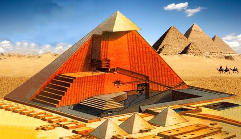 In the pyramid of Cheops discovered a mysterious void