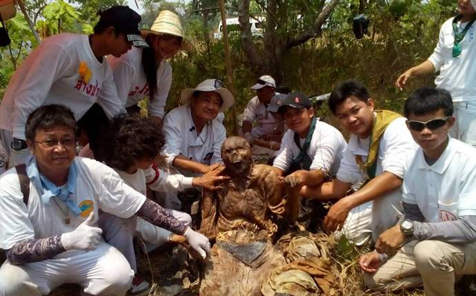 In Thailand, discovered a magical fragment of human skin