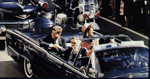 The aliens and George W. Bush are involved in the killing of John F. Kennedy.