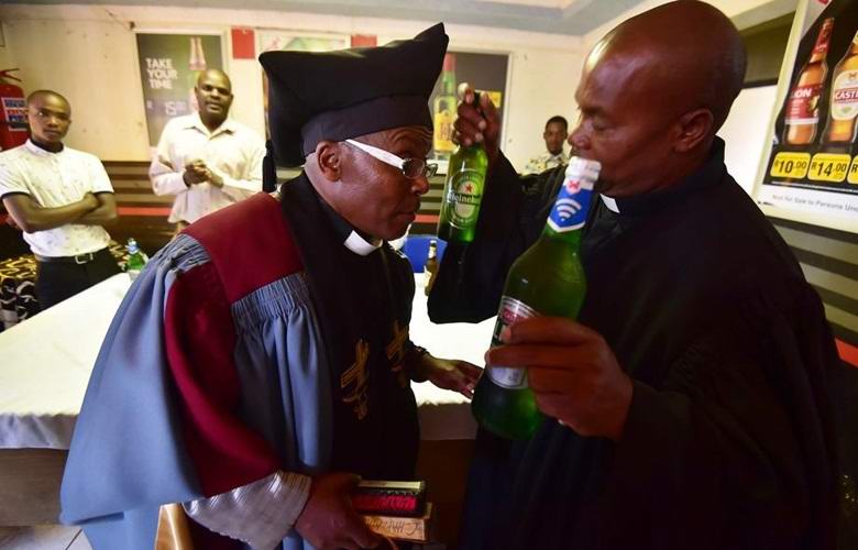 In South Africa opened a church for alcoholics