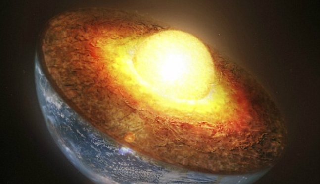 The core of the Earth appeared in a different light