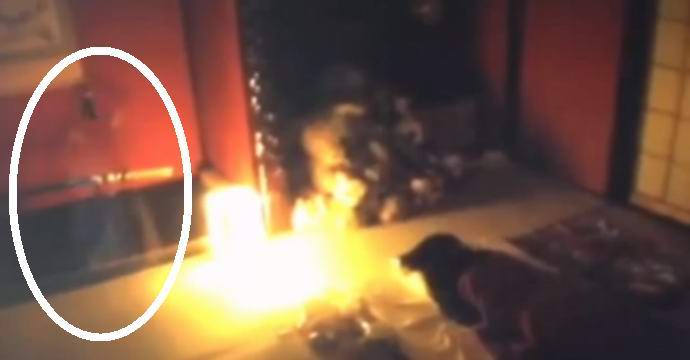Japanese ghost girl got on camera