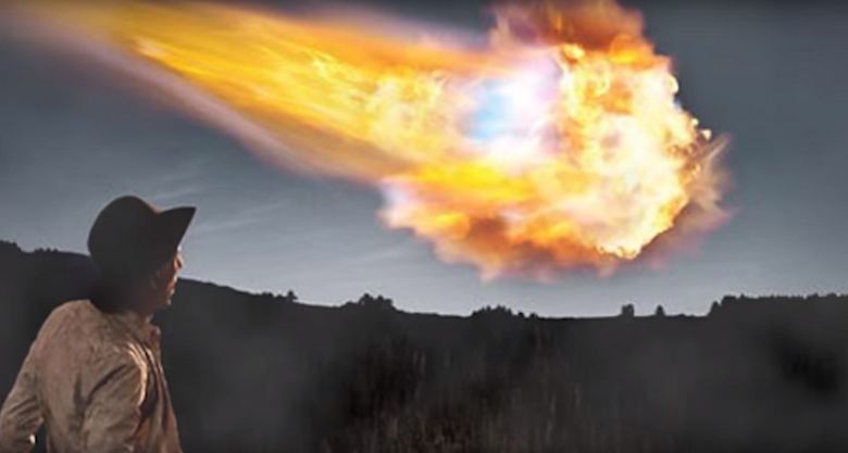 A mysterious explosion thundered in the sky over North Carolina