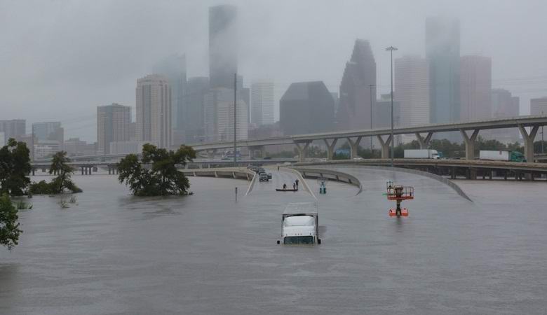 Western scientists claim that the flood in Houston was caused by Russia