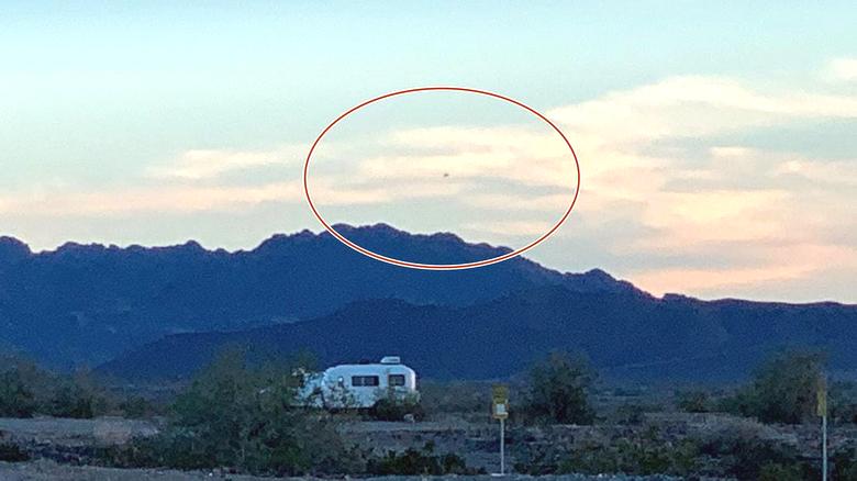 Arizona resident sent UFO material about UFOs