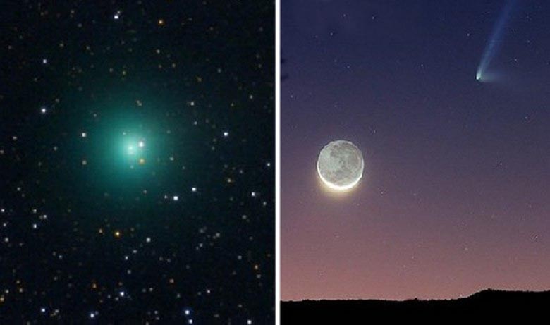 Inhabitants of the Earth in August will be able to observe a flying comet