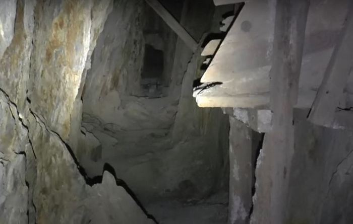 It's scary to be alone in an abandoned mine