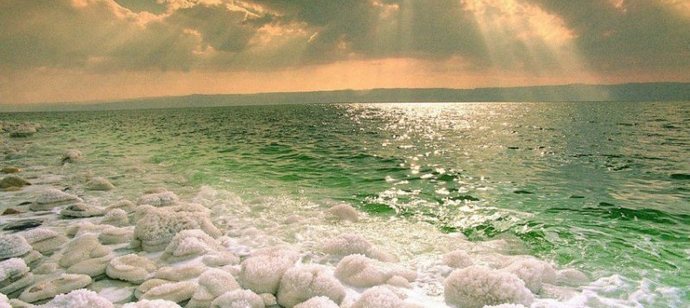 The famous Dead Sea on the brink of extinction