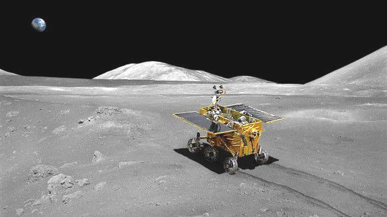 NASA probe discovered the Chinese lunar rover