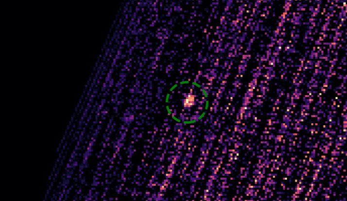 NASA probe accidentally detects a flash from a black hole at a distance of 30,000 light years 